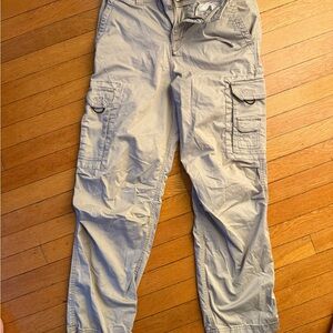 Hollister Men's Cargo Pants - Light Gray